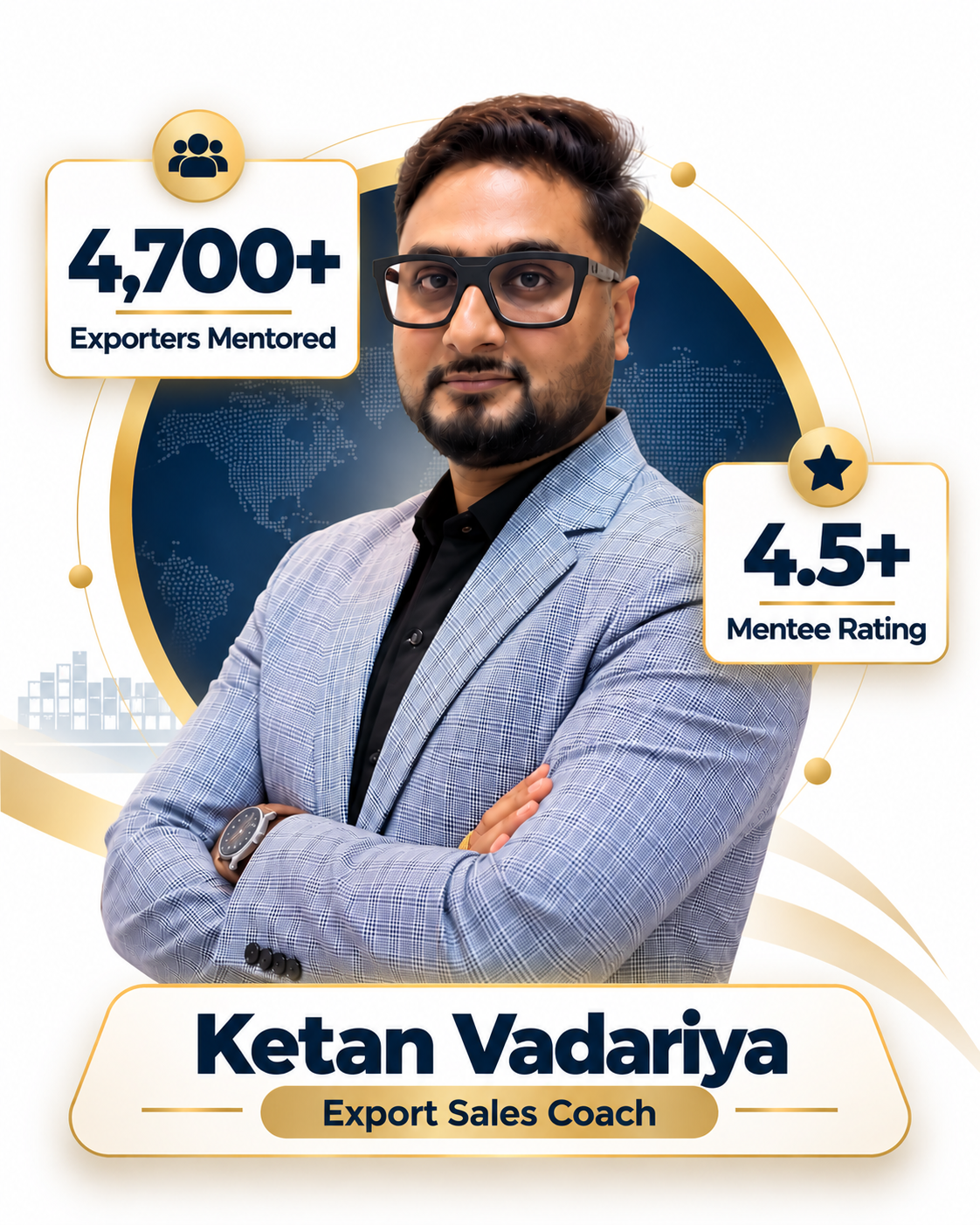 Ketan Vadariya, Export Sales Coach